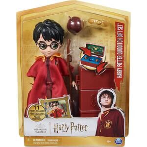 Wizarding World Harry Potter, 8-inch Harry Potter Quidditch Doll Gift Set  NWT